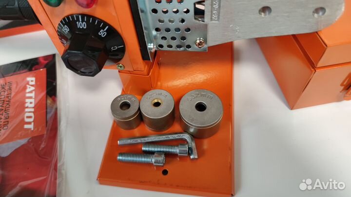 Паяльник для пластиковых труб в кейсе, новый