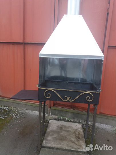 Мангал С вытяжкой