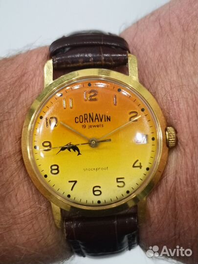 Редкие часы cornavin восток СССР