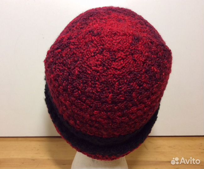 Хорошенькая авторская шапочка-шляпочка,55-58,ар176