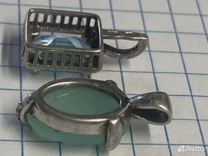 Подвески кулоны серебро