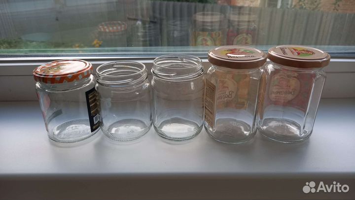 Банки стеклянные 0,2-0,38 л