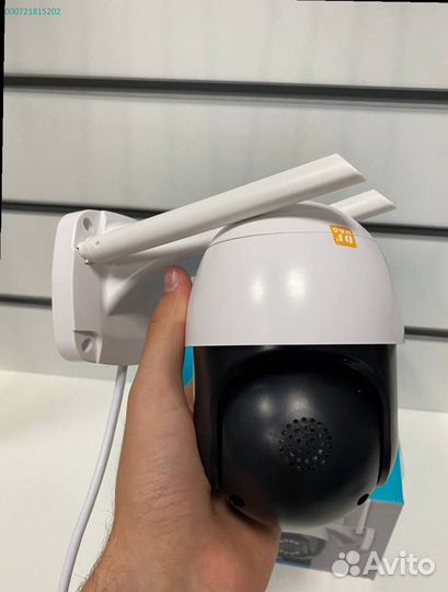 Видит номера камера уличная WiFi с зумом 8х