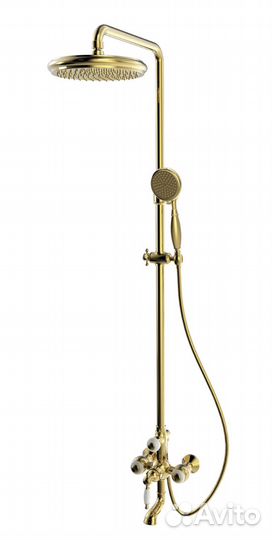 Душевая система AltroBagno Opera золото (13