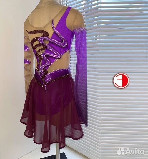 Платье для фигурного катания 138-148