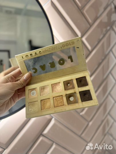 Палетка теней Lorac Unzipped Gold