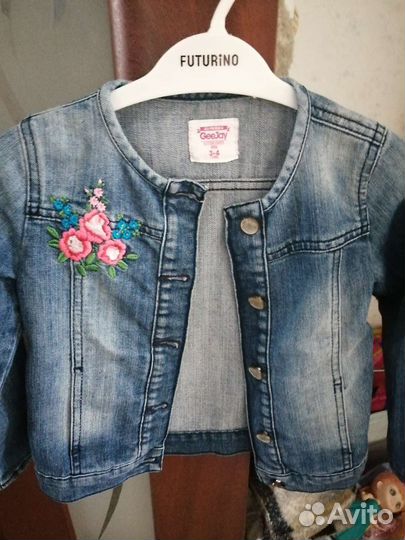 Вещи пакетом на девочку на рост 104-110