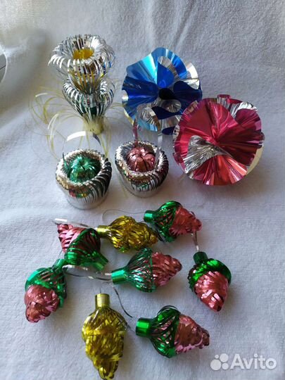 Ёлочные игрушки СССР