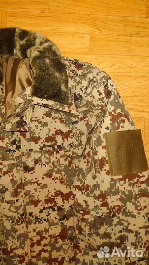 Комуфляжный костюм зимний мужской без подклада
