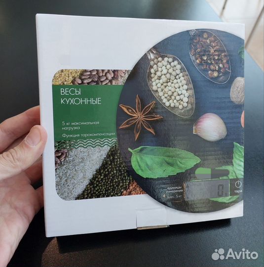 Весы кухонные новые