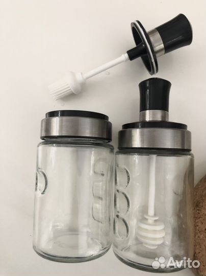 Селедочница СССР сирень, банка для меда и др