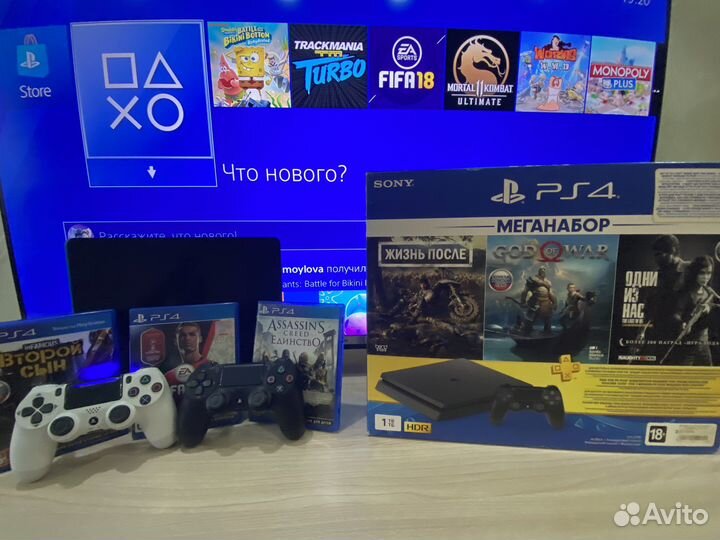 Sony playstation 4 PS4 slim 1tb