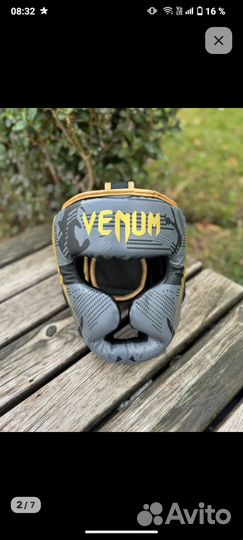 Боксерский шлем venum