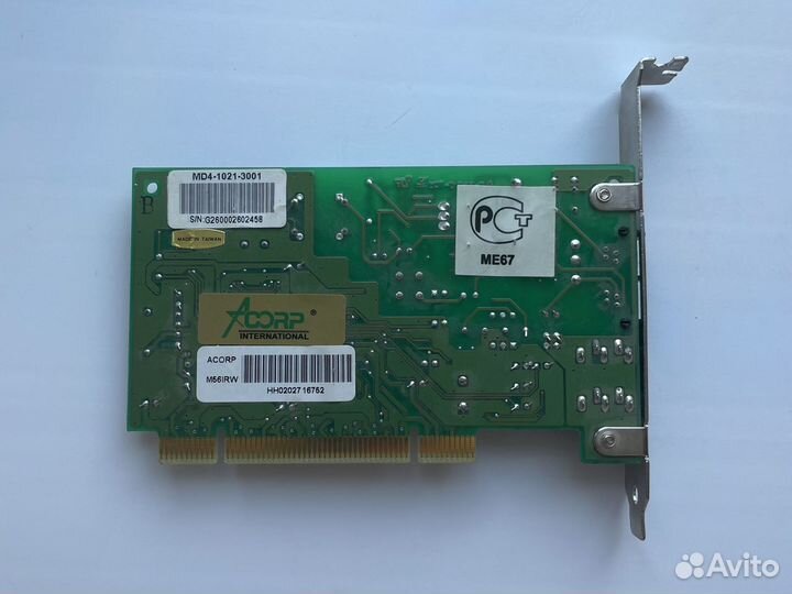 PCI модем Acorp
