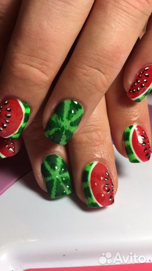 Наращивание ногтей за час с выездом