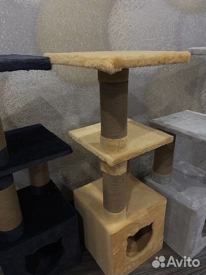 Домик для кошки с когтеточкой