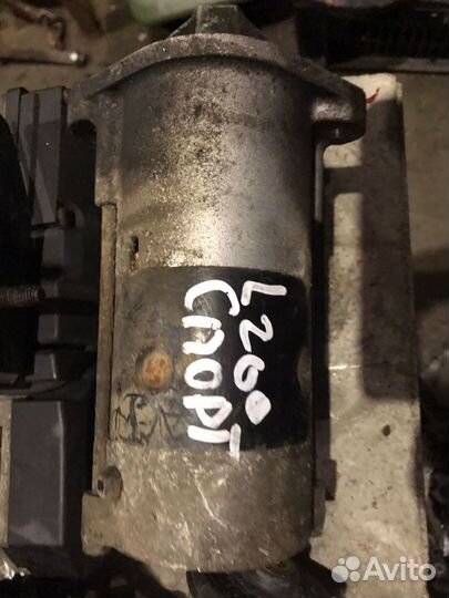 Стартер Mitsubishi L200, IV