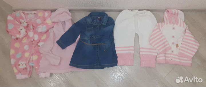 Вещи пакетом на девочку