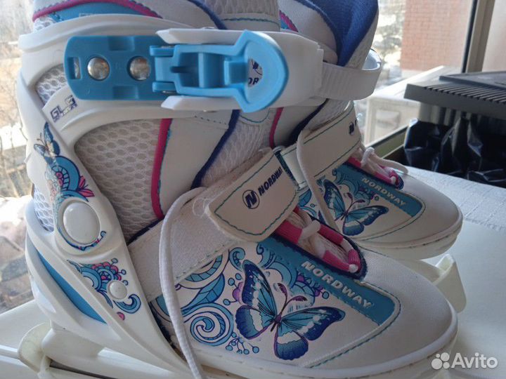 Коньки раздвижные Nordway р. 26-30