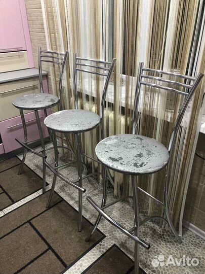Стул высокий барный бу