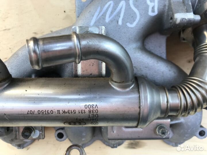 Впускной коллектор с егр