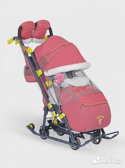 Детские санки коляска