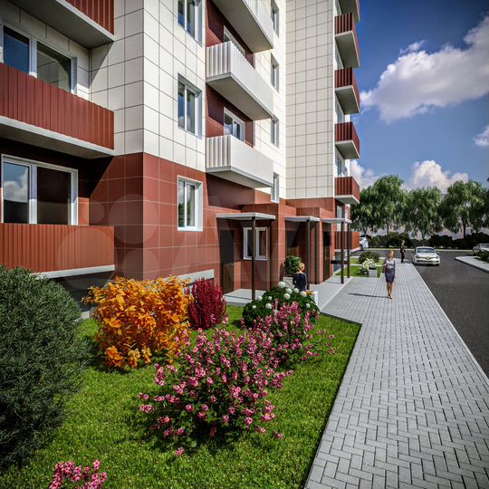 2-к. квартира, 48,2 м², 9/9 эт.