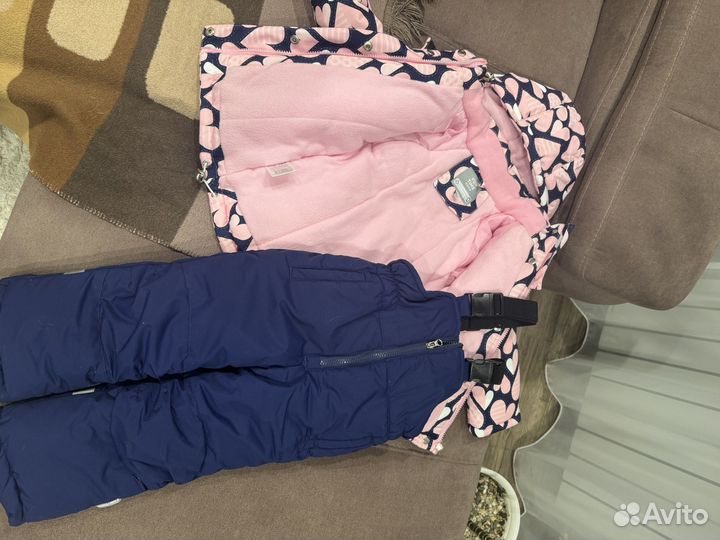 Костюм зимний для девочки 92
