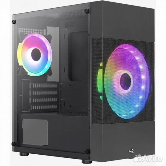 Корпус Aerocool Atomic Lite-G-BK-v2 516932