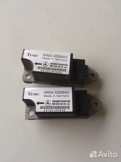 Датчик бокового удара на Мерседес w210 A0008209926