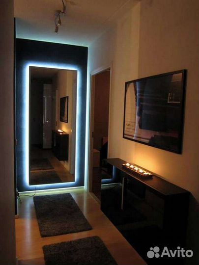 Зеркало с подсветкой на заказ