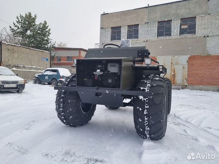 Вездеход Тундра плавающий с эпсм