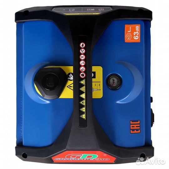 Бензогенератор инверторный EI2000 1 квт, 5 л