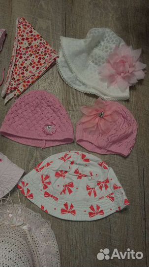 Головные уборы 6 мес-2 года