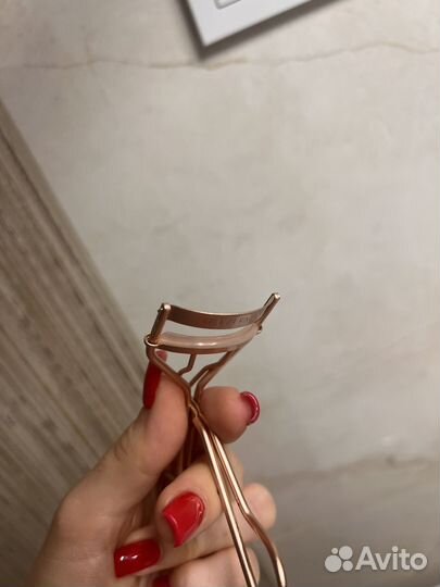 Щипцы для ресниц tweezerman rose gold