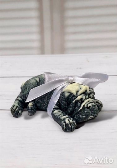 Мыло ручной работы Шарпей