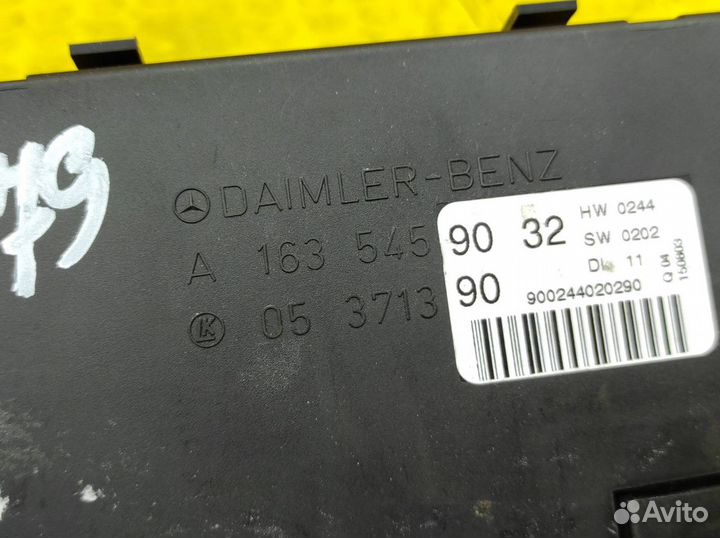 Блок электронный Mercedes-Benz W163 M113.981 5.5