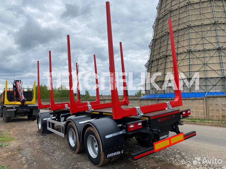 Прицеп лесовоз (сортиментовоз) Дизель-С 600321, 2022