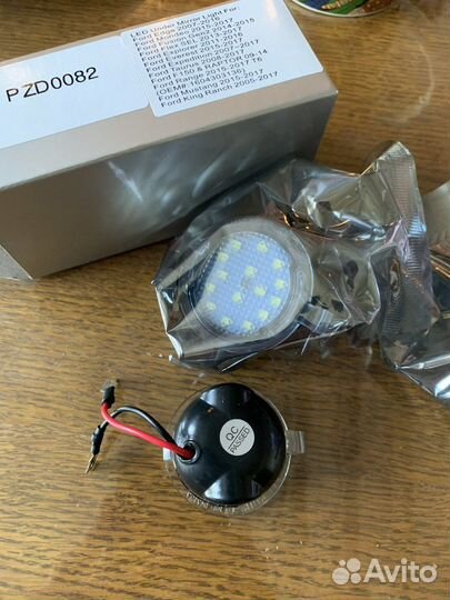 Подсветка в зеркало ford