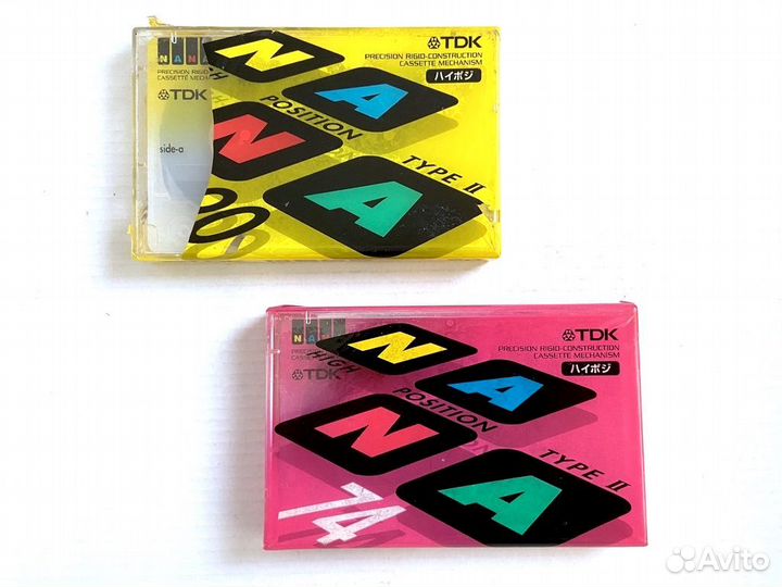 Набор 2 кассеты TDK Na Na 74 и 90 - 2000 г