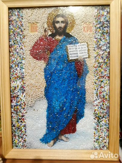 Иконы выложенные бисером