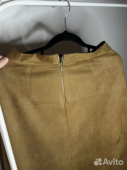 Замшевая юбка