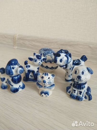 Фигурки гжель