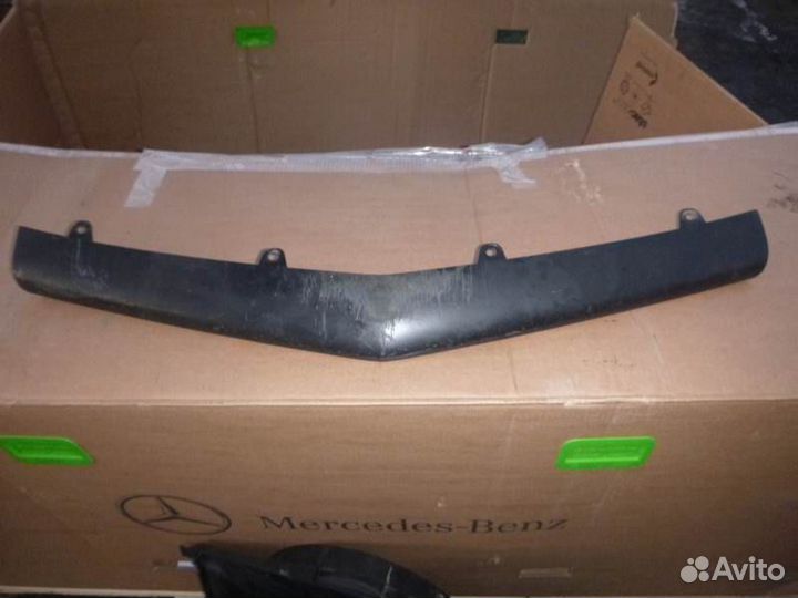 Накладка юбки переднего бампера Mercedes C218 CLS