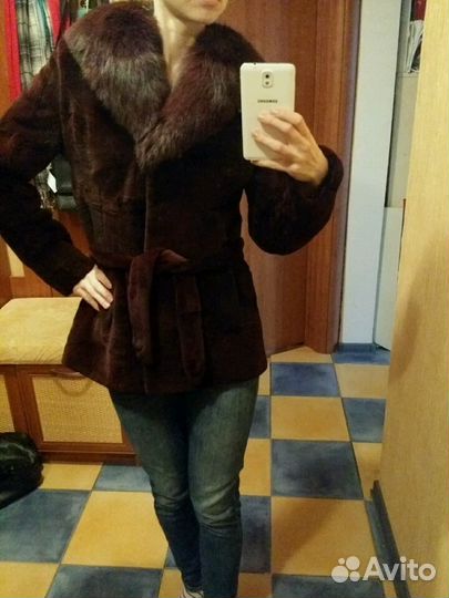Норковая шуба автоледи