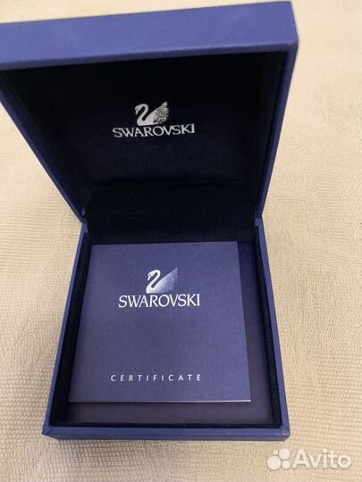 Swarovski колье подвеска