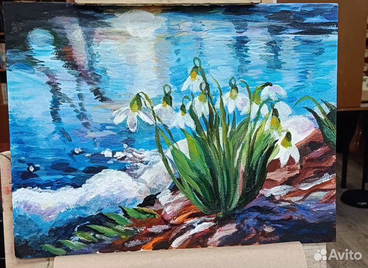 Картины разные техники цены