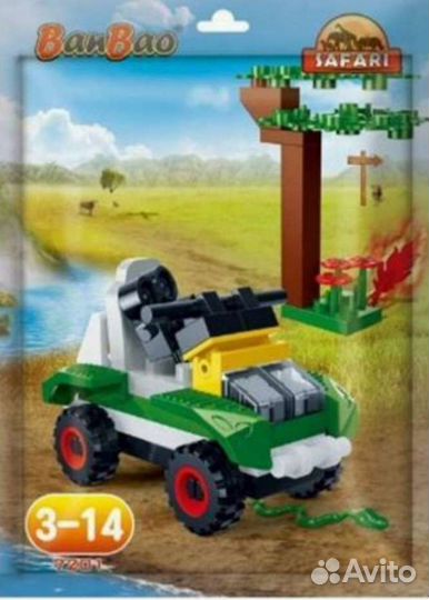 Конструктор Ban Bao Сафари