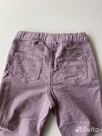 Брюки H&M вельветовые на девочку