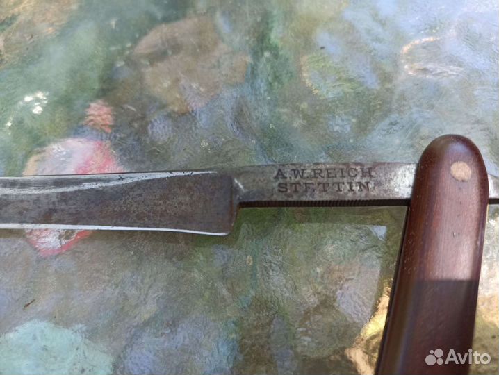 Старинная немецкая бритва A.W.Reich Stettin